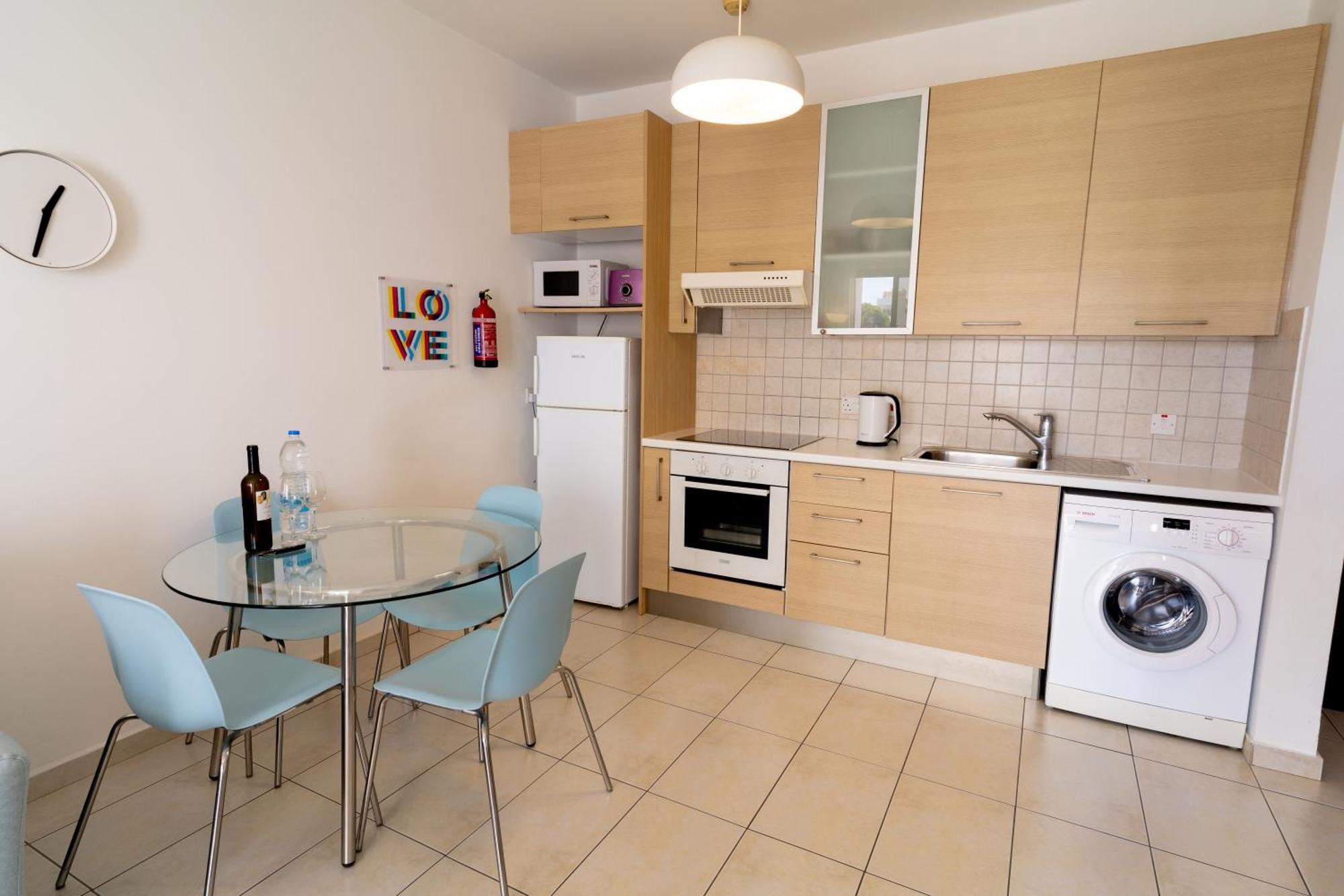 Blue Dawn Center Flat Apartman Lárnaka Kültér fotó